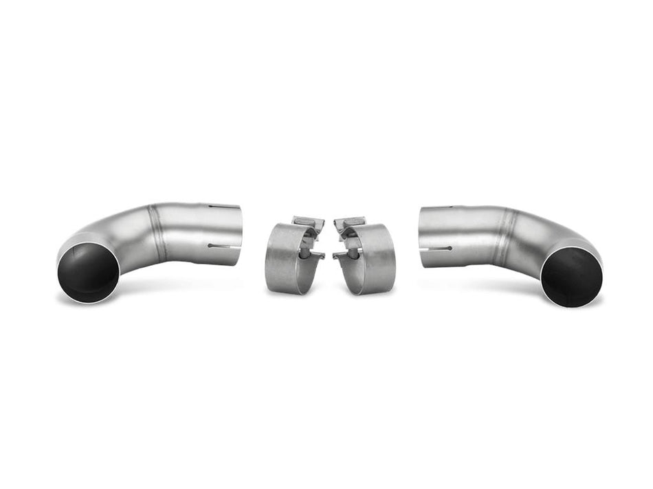 Akrapovic Exhaust Tailpipe Link Pipe Set For Carbon or Titanium Tips VW Golf MK6 GTI 09-12