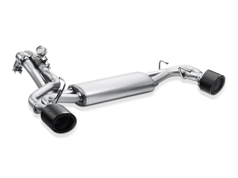 Akrapovic Slip On Line Stainless Steel Exhaust System For Abarth 500 / 500c 08-17