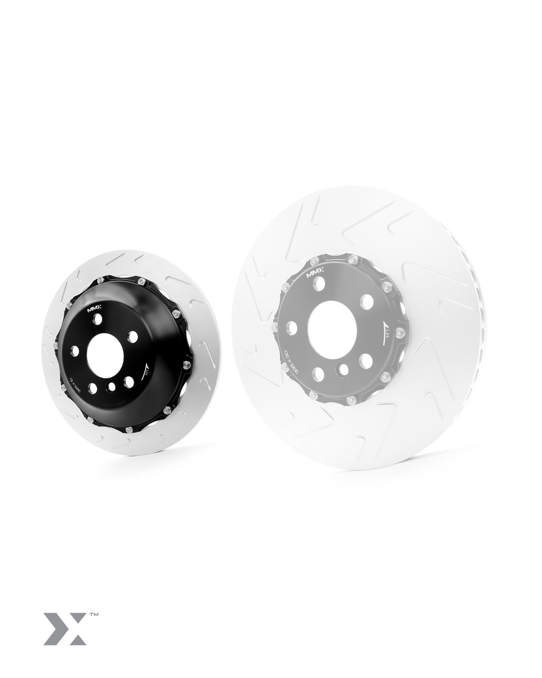 MMX 325mm Rear 2-Piece Rotor Conversion - MINI F56 F57 JCW