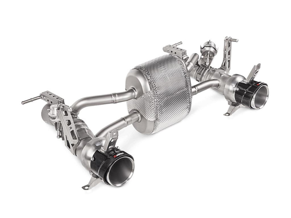 Akrapovic Slip On Line Titanium Exhaust System For Ferrari 488 GTB/Spider 16-19