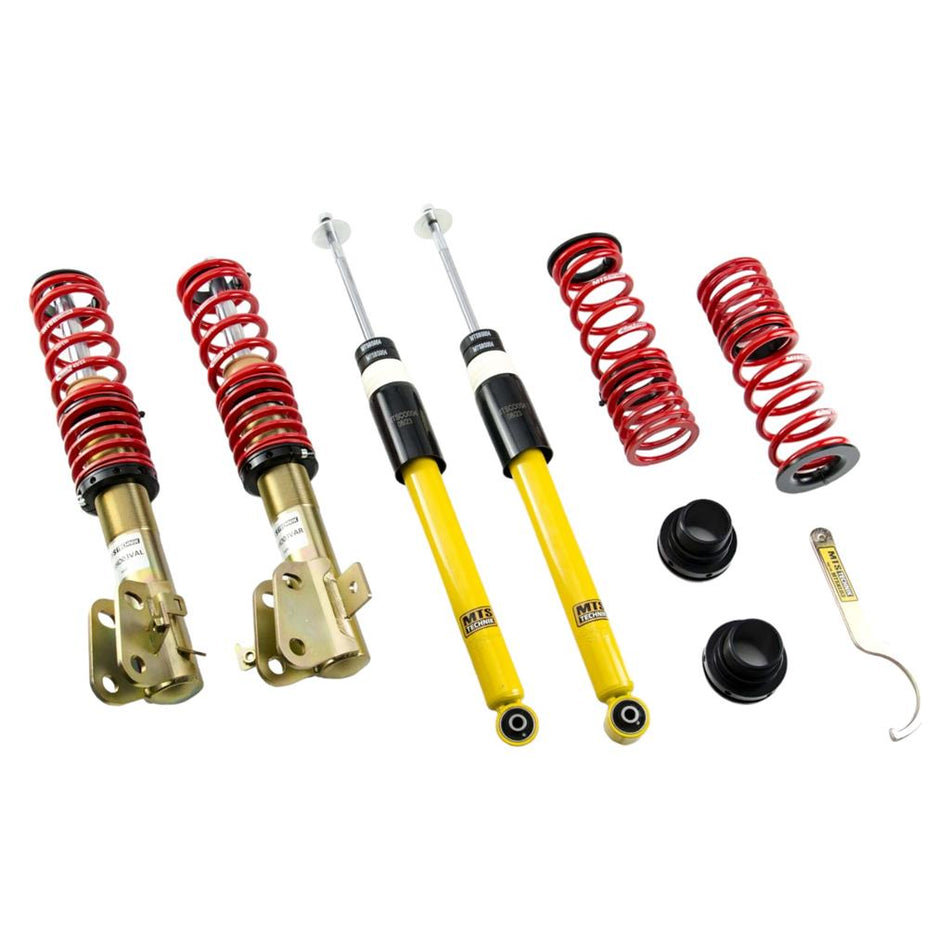 MTSGWBM117 Gold MTS Technik Performance Suspension Coilover Kit Street Series