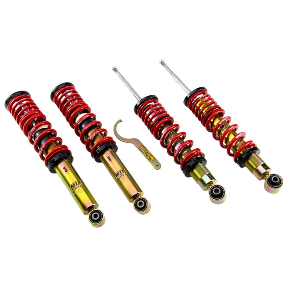 MTSGWLE01 MTS Technik Performance Suspension Coilover Kit Street Series Gold