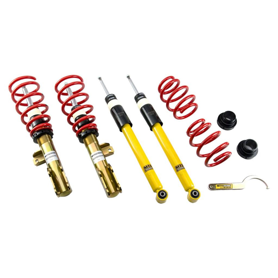 MTSGWBM114 Gold MTS Technik Performance Suspension Coilover Kit Street Series