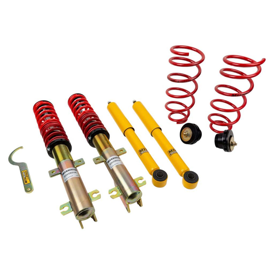 MTSGWVO02 MTS Technik Performance Suspension Coilover Kit Street Series Gold