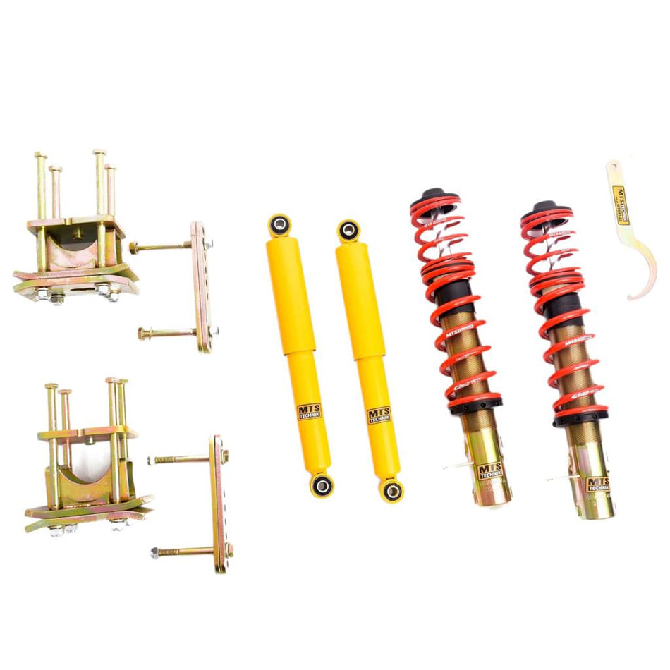 MTSGWVW02 MTS Technik Performance Suspension Coilover Kit Street Series Gold