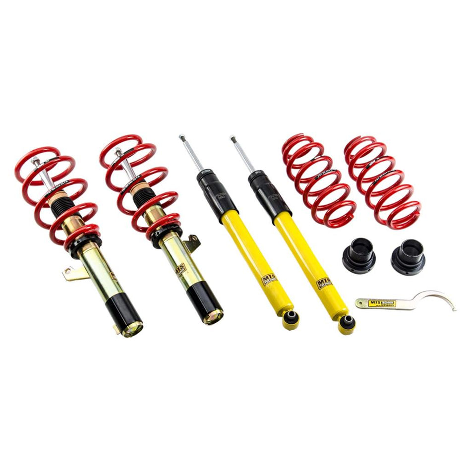 MTSGWVW18 MTS Technik Performance Suspension Coilover Kit Street Series Gold