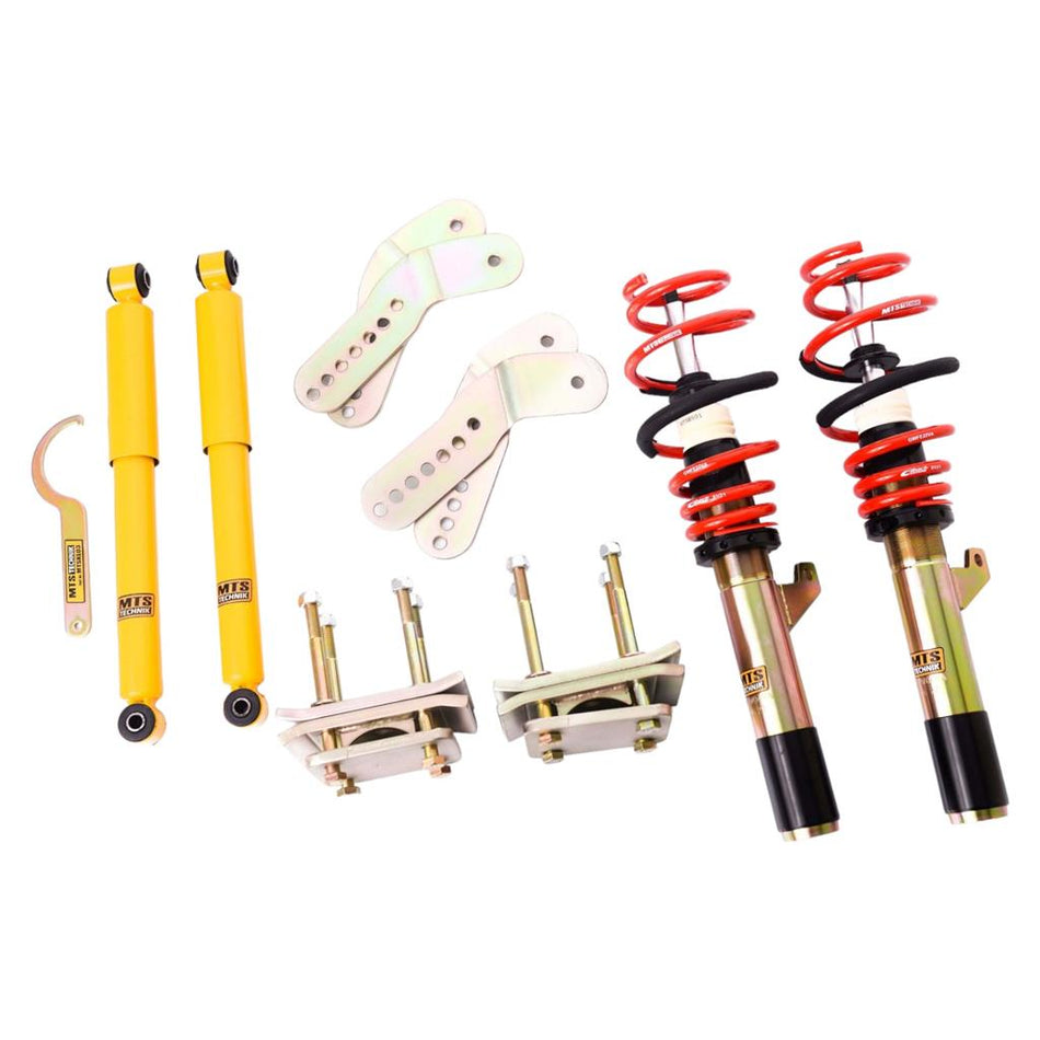 MTSGWVW34 MTS Technik Performance Suspension Coilover Kit Street Series Gold