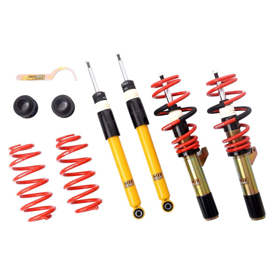 MTSGWVW45 MTS Technik Performance Suspension Coilover Kit Street Series Gold