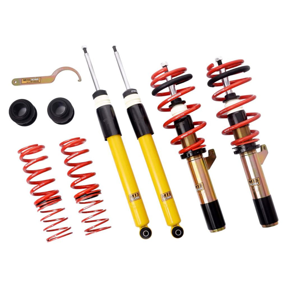 MTSGWVW52 MTS Technik Performance Suspension Coilover Kit Street Series Gold