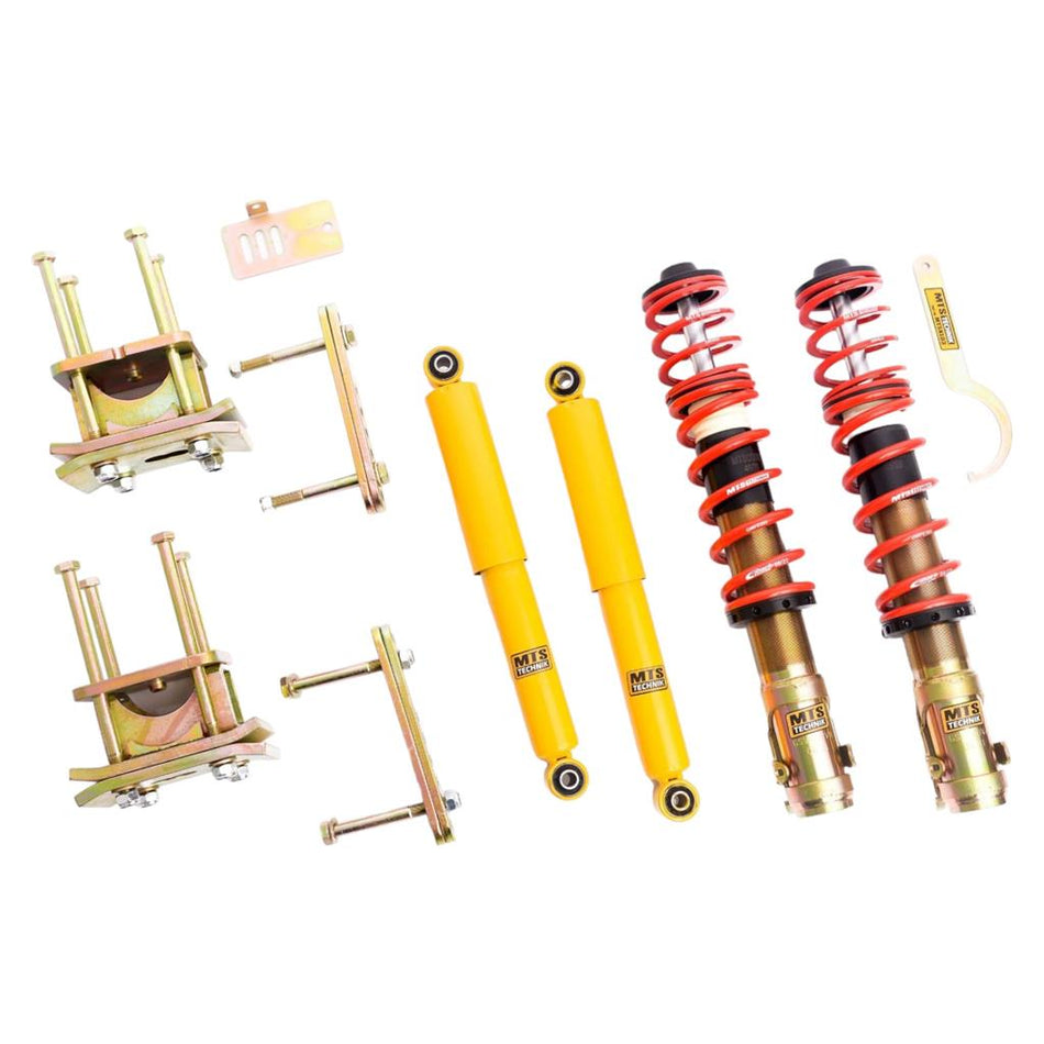 MTSGWVW58 MTS Technik Performance Suspension Coilover Kit Street Series Gold