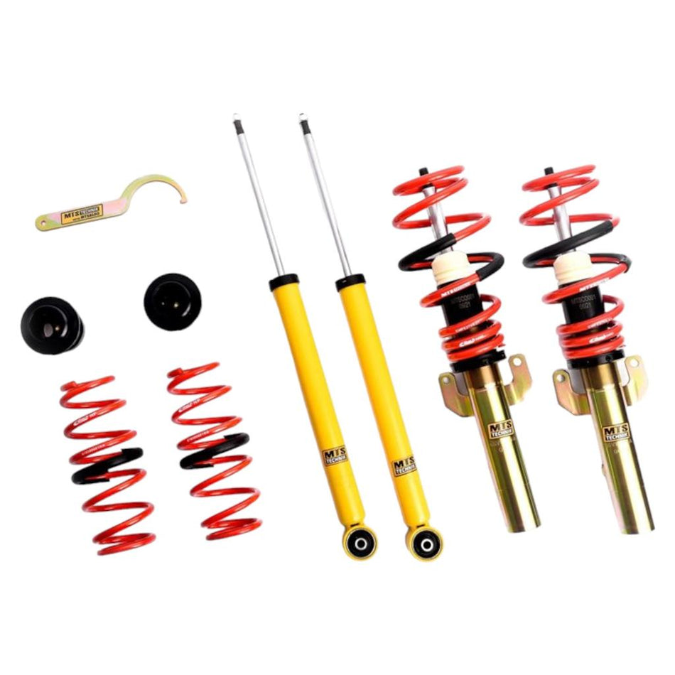 MTSGWVW71 MTS Technik Performance Suspension Coilover Kit Street Series Gold