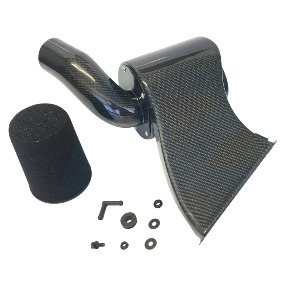 Carbon Fibre Intake Induction Kit Air Filter System VW Golf Mk7 R/GTI Audi S3 8V