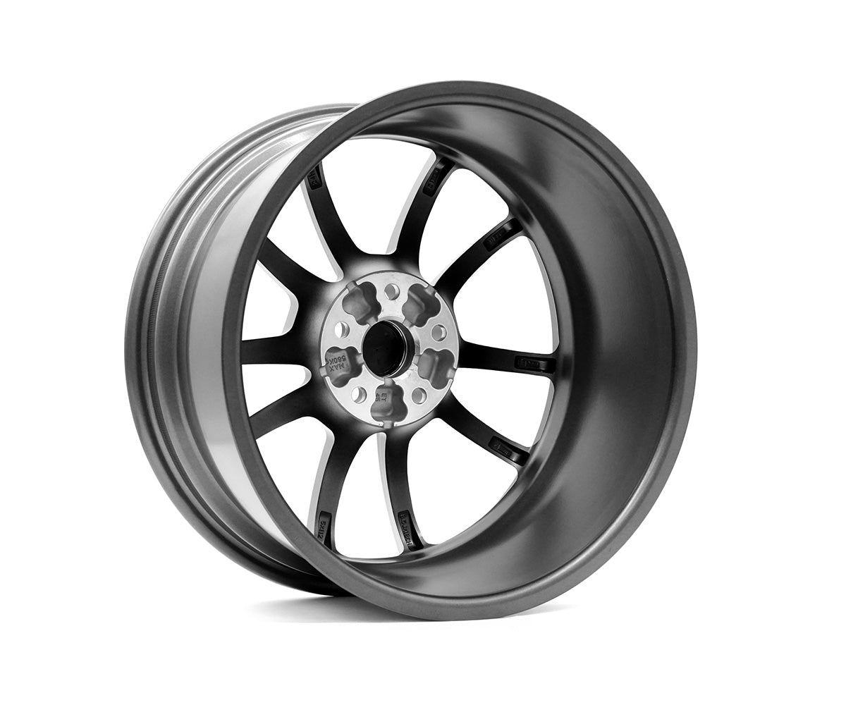 Racingline Cup Edition EVO 18x8.5 Alloy Wheel 5x112 ET45 / ET35 - Matte Gunmetal Grey / ET45