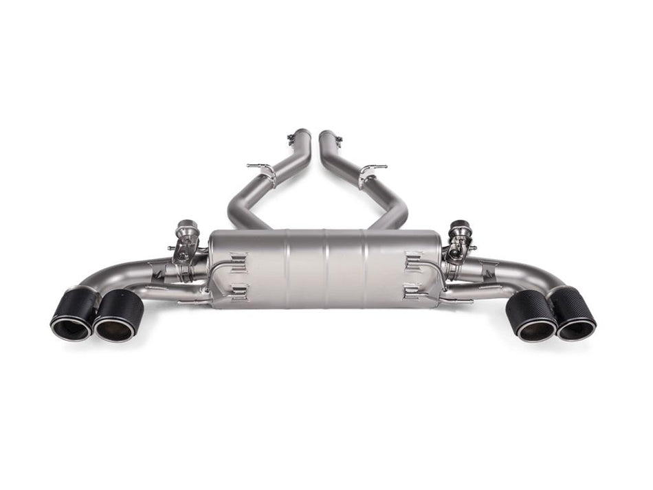 Akrapovic Slip On Line Titanium Exhaust System For Alfa Romeo Giulia Quadrifoglio 18-20