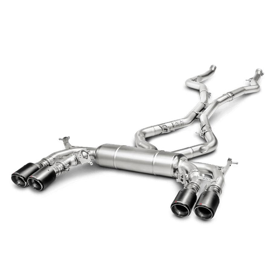 Akrapovic Evolution Line Exhaust System Titanium For BMW X5M F85 / X6M F86 15-18