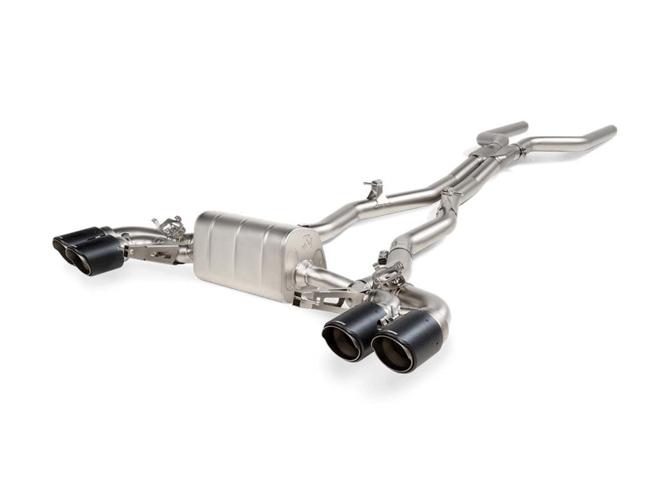 Akrapovic Evolution Line Titanium Exhaust System For BMW M8 incl Competition F91 F92 18-23 Non-OPF