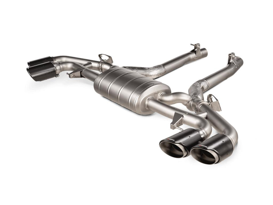 Akrapovic Slip On Line Exhaust System Titanium For BMW X5M F95 / X6M F96 Incl Competition OPF 21-23