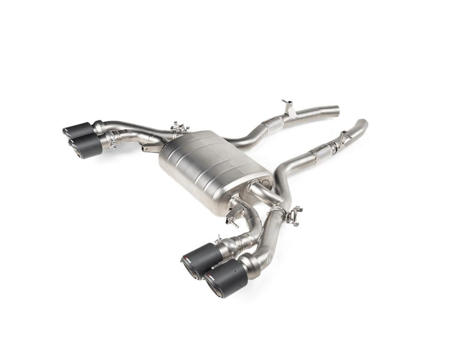 Akrapovic Slip On Line Exhaust System Titanium For BMW X3M F97 / X4M F98 Incl Competition OPF 21-24