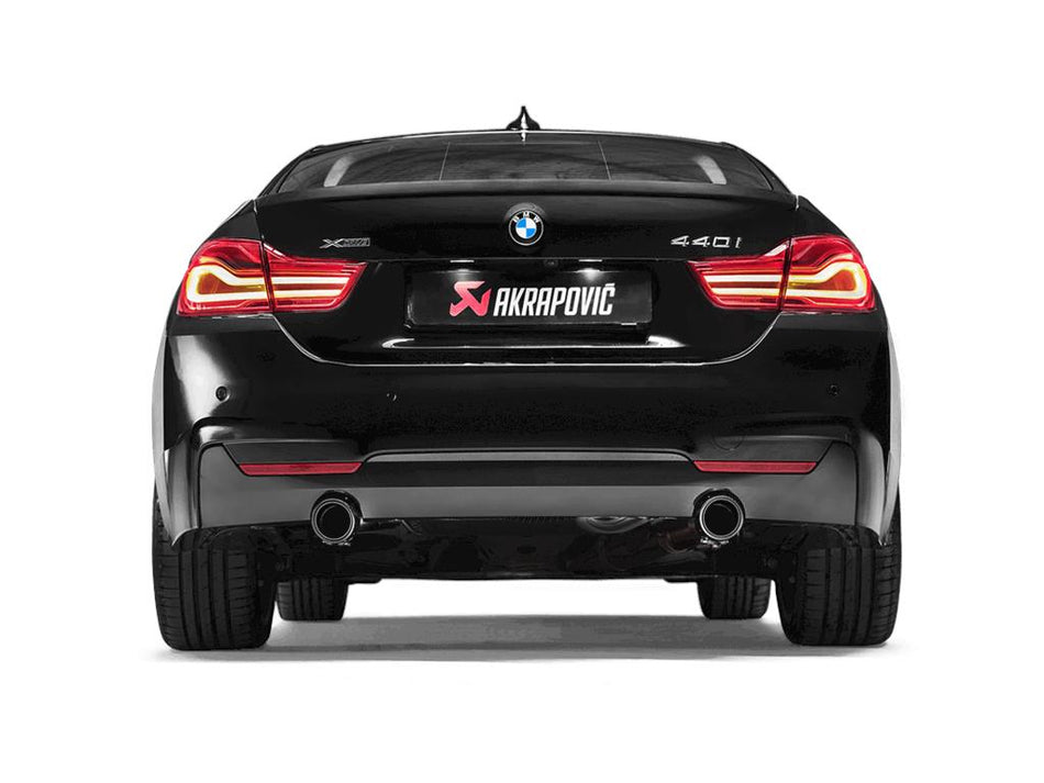 Akrapovic Slip On Line Exhaust System Titanium For BMW 340i F30 F31 / 440i F32 F33 F36 OPF/GPF 18-20