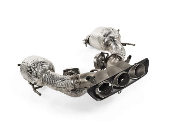 Akrapovic Slip On Line Race Titanium Exhaust System For Ferrari 296 GTB 23-24