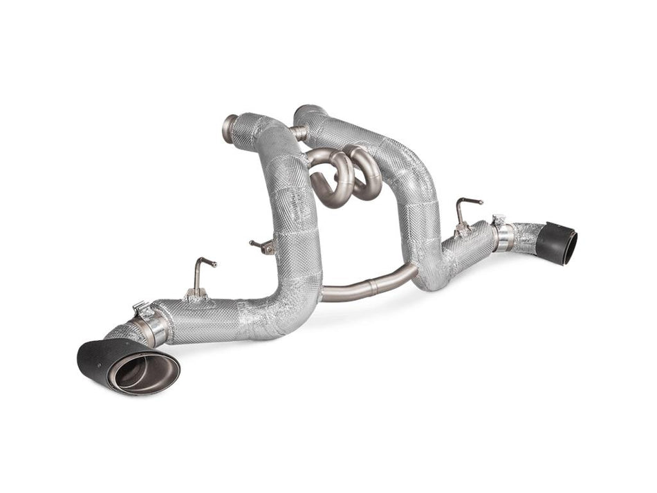 Akrapovic Slip On Line Exhaust System Titanium For Mclaren 540C / 570S / 570GT Incl Spider 16-20