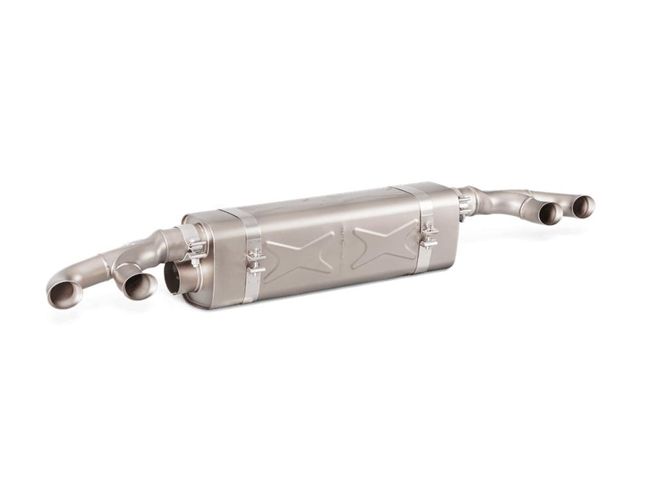 Akrapovic Slip On Line Titanium Exhaust System For Porsche 911 Turbo / Turbo S 991.2 16-19