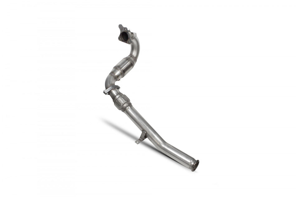 Scorpion 2.75" High Flow Sports Cat Downpipe For Renault Clio MK4 RS 200 EDC