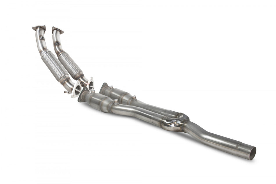 Volkswagen Golf Mk5 R32 05-08 Scorpion 2.5" Twin High Flow Exhaust Sports Cat