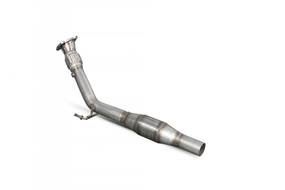 VW Polo GTi 1.8T 9N3 06-11 Scorpion 2.5" Downpipe With High Flow Sports Cat