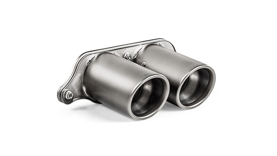 Akrapovic Titanium Exhaust Tips Tail Pipe Set For Porsche 911 GT3 / Touring / GT3 RS 991.2