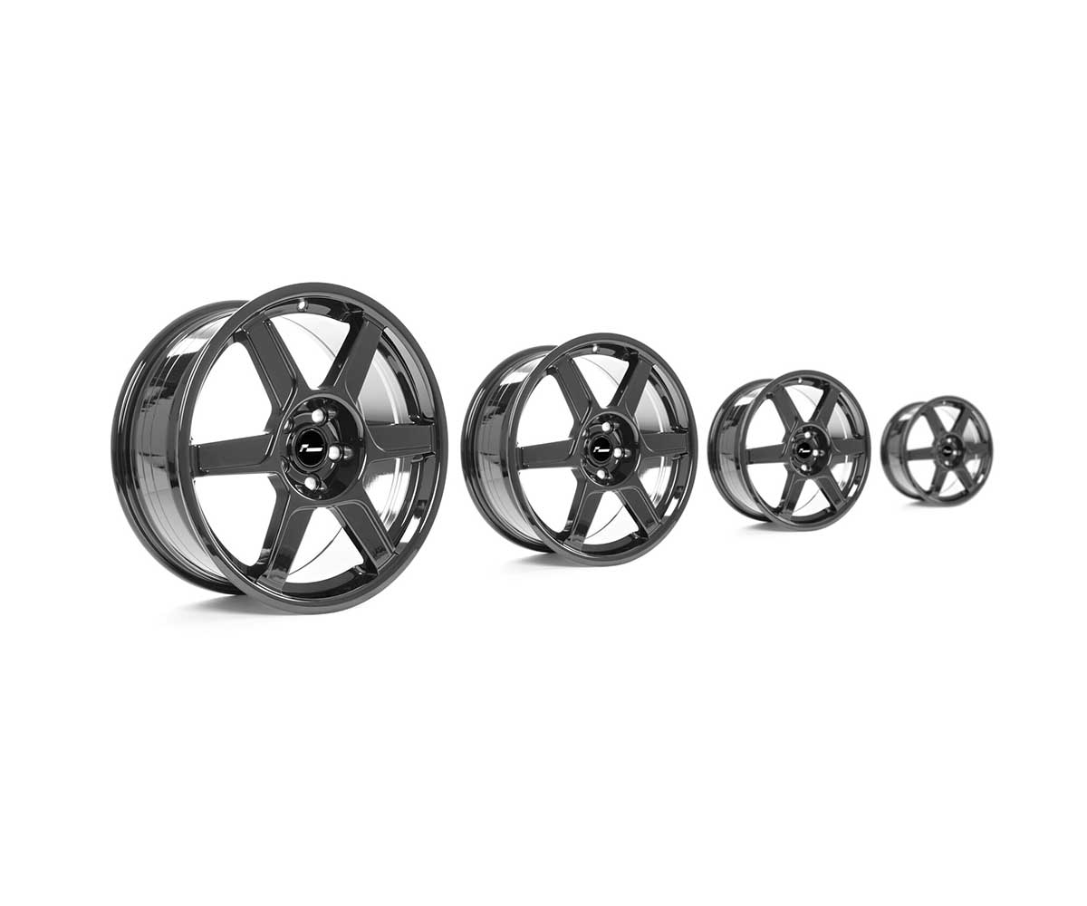 Racingline R-06 18x8.5 Flow Formed Alloy Wheel 5x112 ET44 - Gloss Black