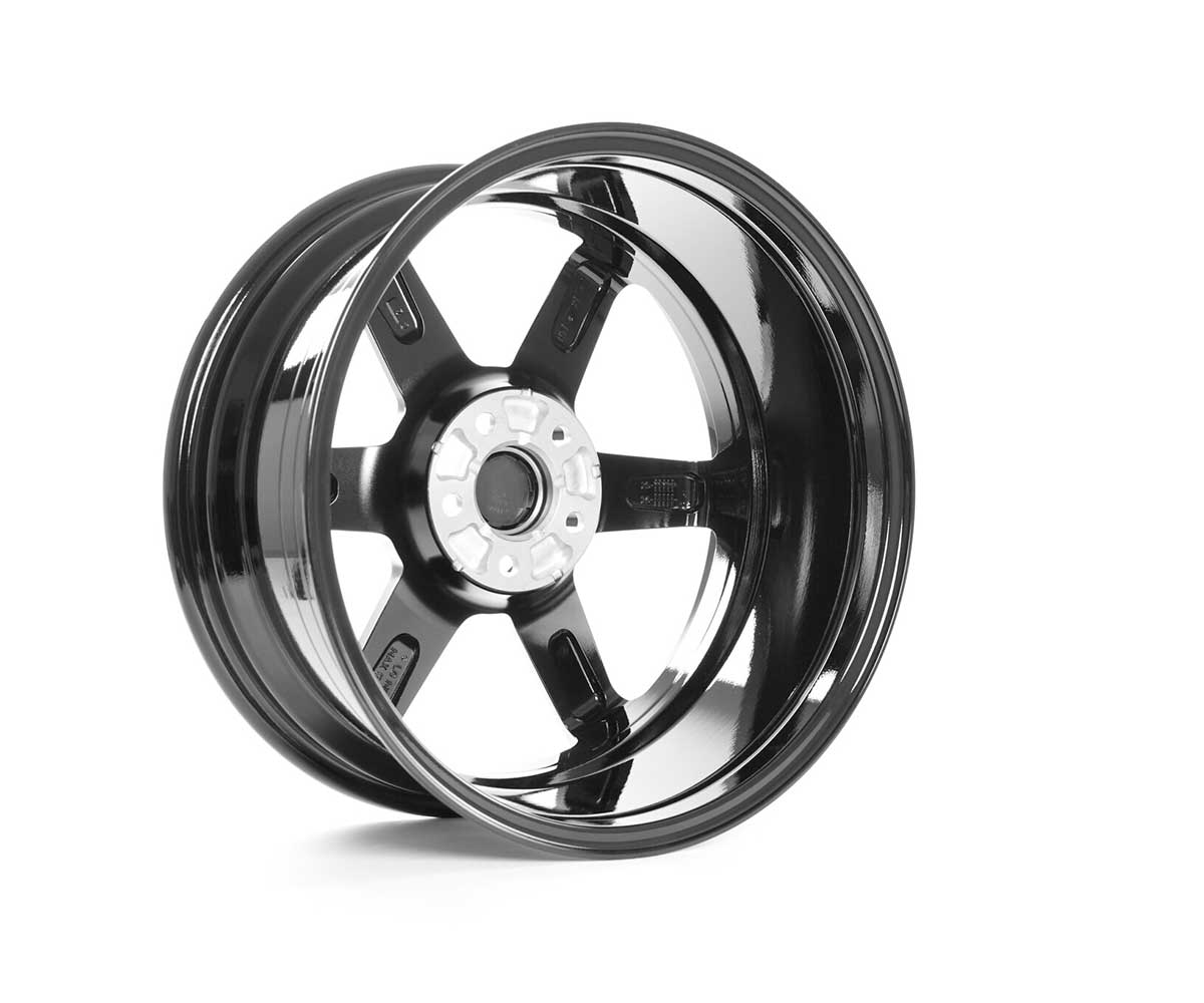 Racingline R-06 18x8.5 Flow Formed Alloy Wheel 5x112 ET44 - Gloss Black
