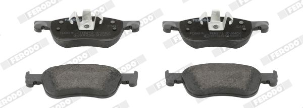Brake Pad Set, disc brake - FDB4816