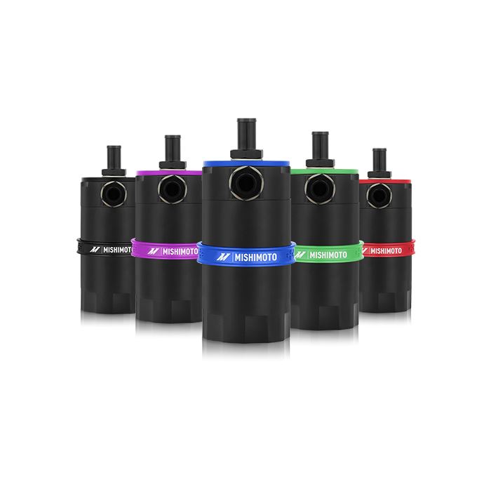 Mishimoto Baffled Oil Catch Can Upgrade Aftermarket Black