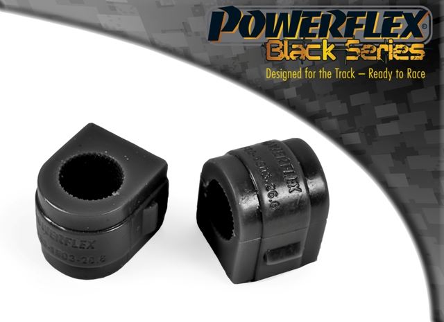 Powerflex Black Series Front Anti Roll Bar 26.6mm PFF80-1503-26.6BLK 2 Included