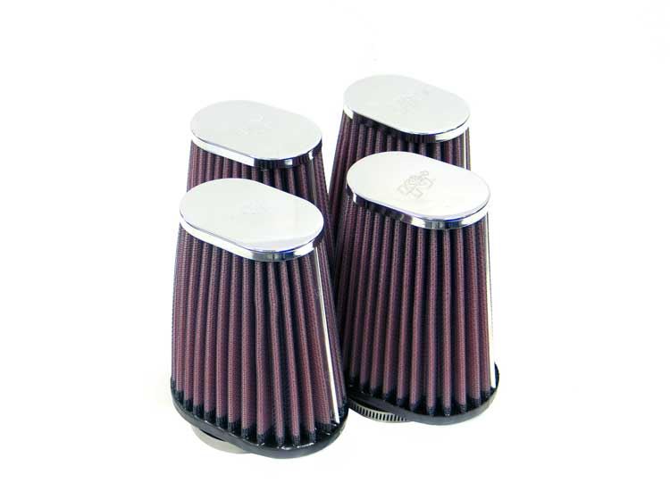 K&N Universal Clamp-On Filter High-Flow Kawasaki Zl900 Eliminator 900 85-86