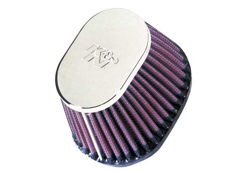 K&N Air Filter High-Flow Performance Washable Reusable Oiled Drop-In Cold Air