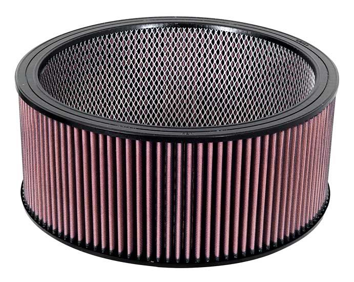K&N Air Filter High-Flow Performance Washable Reusable Oiled Drop-In Cold Air