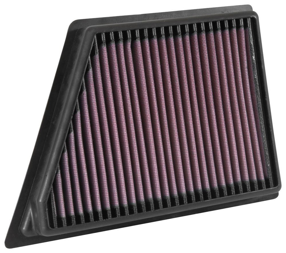 K&N High-Flow Air Filter Performance Washable Reusable Cadillac Ct6 3.0 V6 16-19