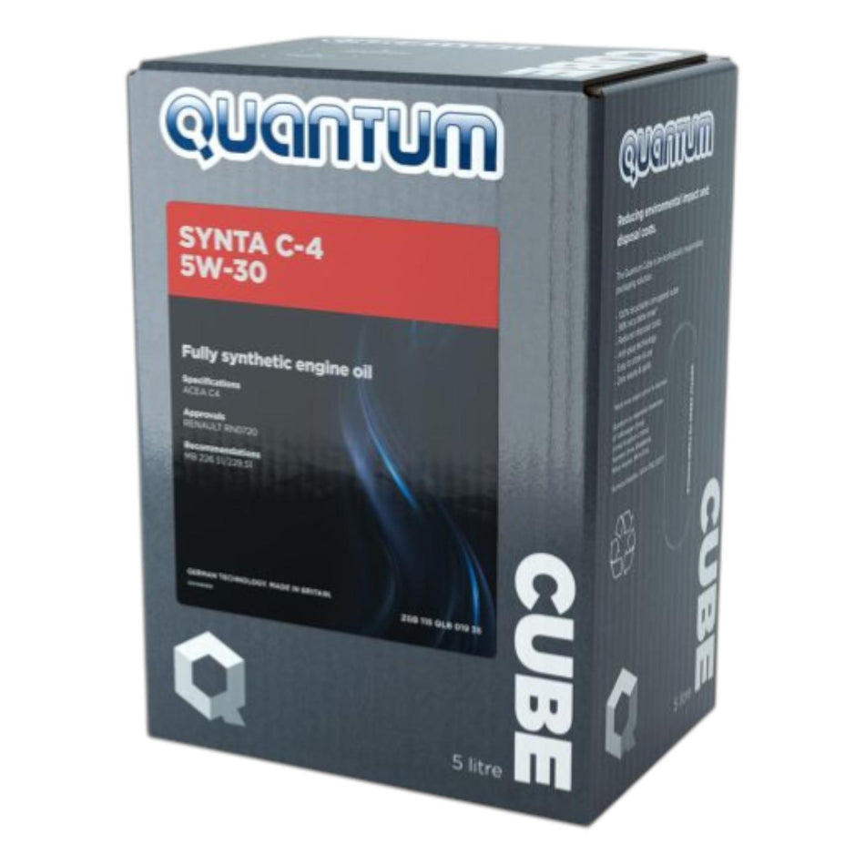 Quantum Synta C-4 5W-30 Fully Synthetic Engine Oil 5L For Renault Mercedes-Benz + More