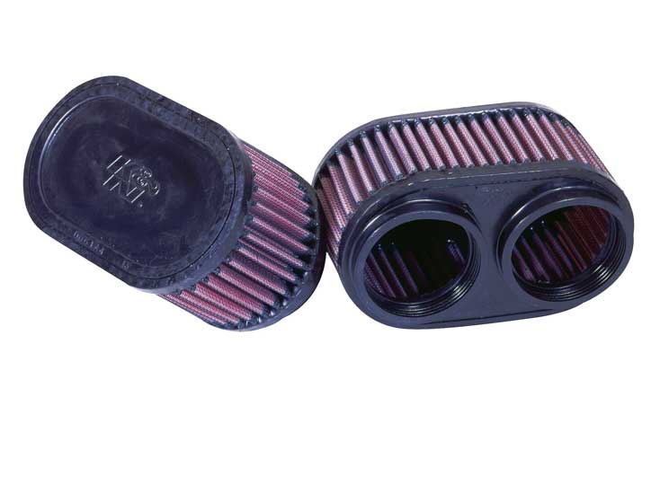 K&N Universal Clamp-On Filter High-Flow Suzuki Gsx750F Katana/Gsxr750 750 89-02