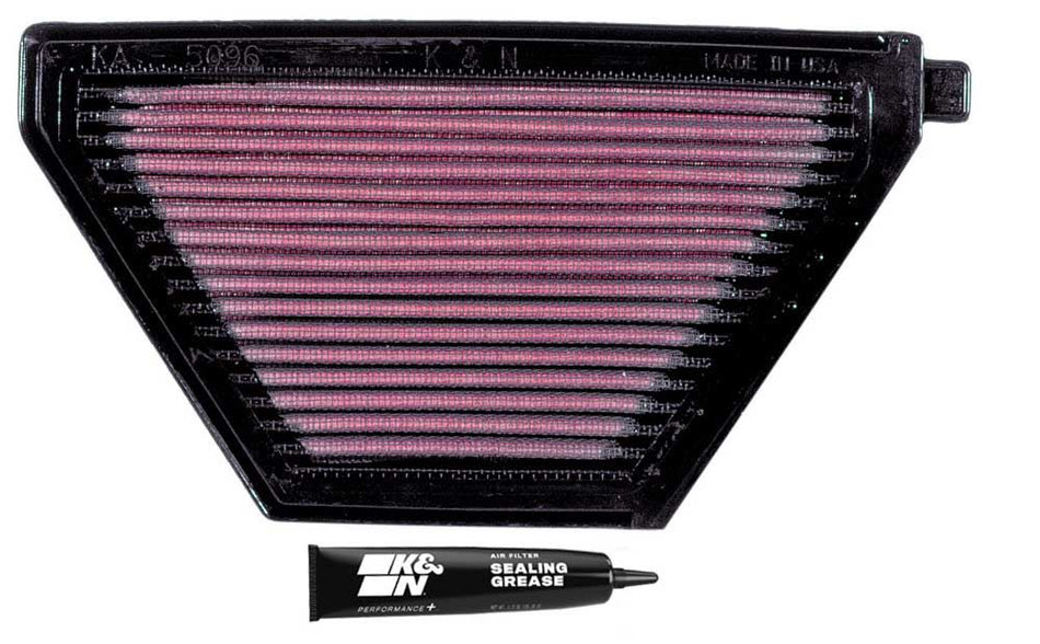 K&N High-Flow Air Filter Performance Oiled Kawasaki En500 Vulcan Ltd 500 96-09