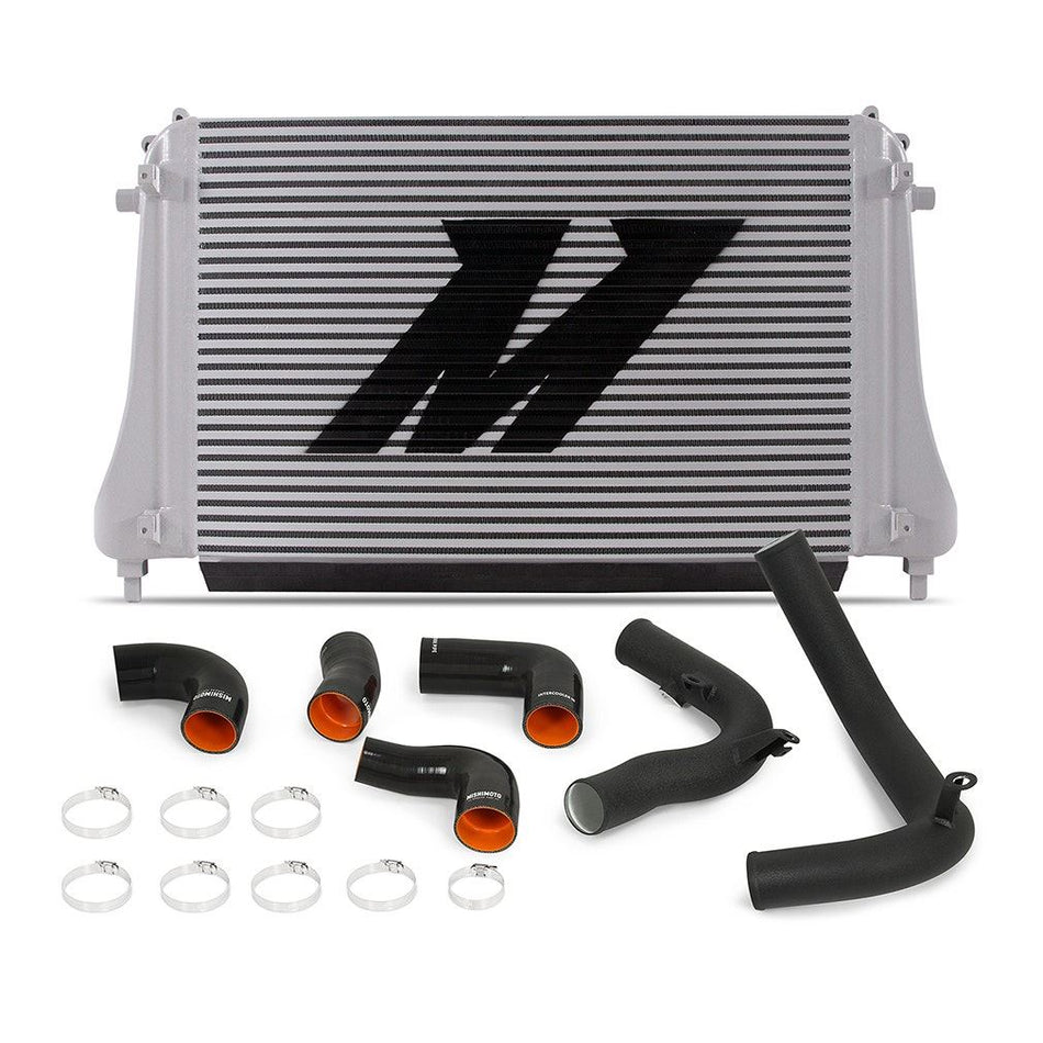 Mishimoto Intercooler Kit, Wrinkle Black Pipes Audi A3/A3 Quattro/S3 2015-2025