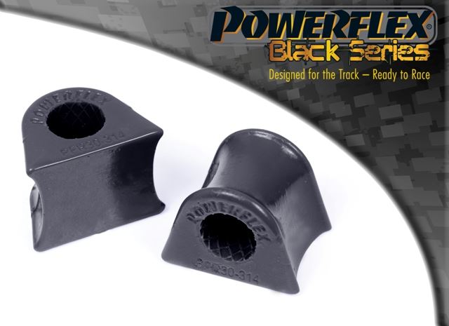 Powerflex Black Series Rear Anti Roll Bar Support Upper PFR30-314BLK 2 Included