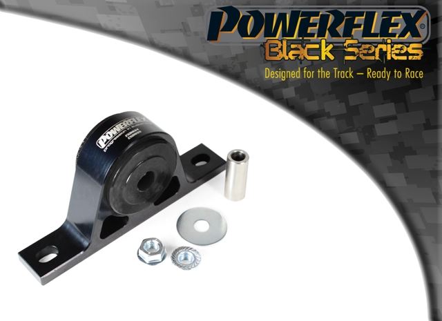Powerflex Black Series Exhaust Mounting Bush & Bracket EXH034BLK (1 Included)