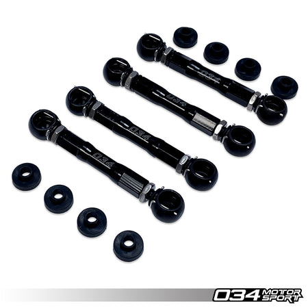 034Motorsport Billet Lowering Links for Air Suspension - Audi A6 S6 RS6 A7 S7 C7 1