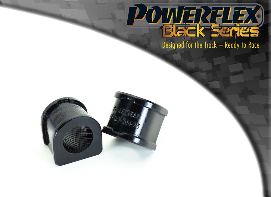 Powerflex Black Rear Anti Roll Bar 25mm Mps Only PFR36-204-25BLK (2 Included)