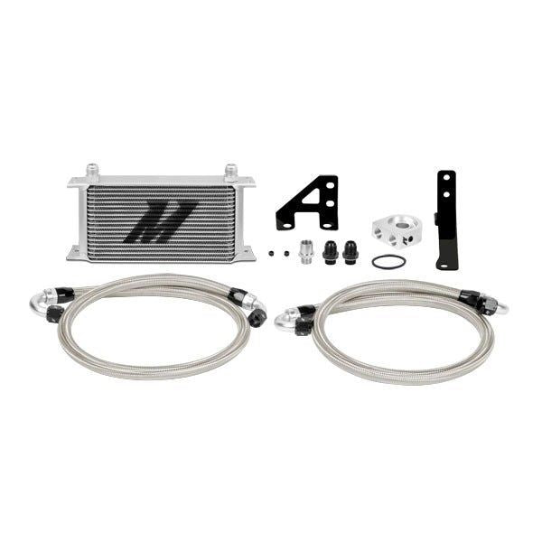Mishimoto Performance Oil Cooler Kit For Subaru WRX STI 15-18 Direct Fit Silver