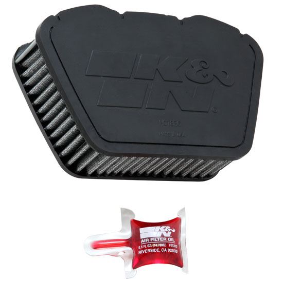 K&N High-Flow Air Filter Performance Yamaha Xvs1300 V-Star Tourer 1300 07-17
