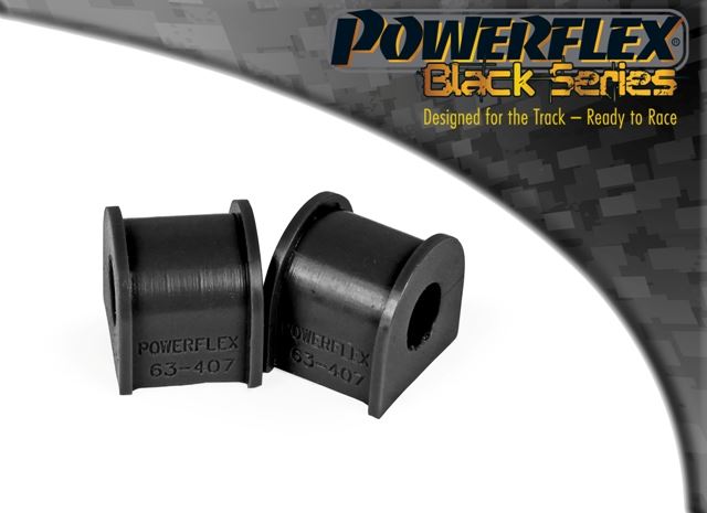 Powerflex Black Series Rear Anti Roll Bar Mount 15mm PFR63-407-15BLK 2 Included